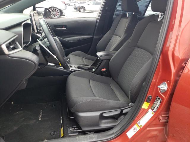 JTNK4RBE3K3003160 - 2019 TOYOTA COROLLA SE ORANGE photo 7