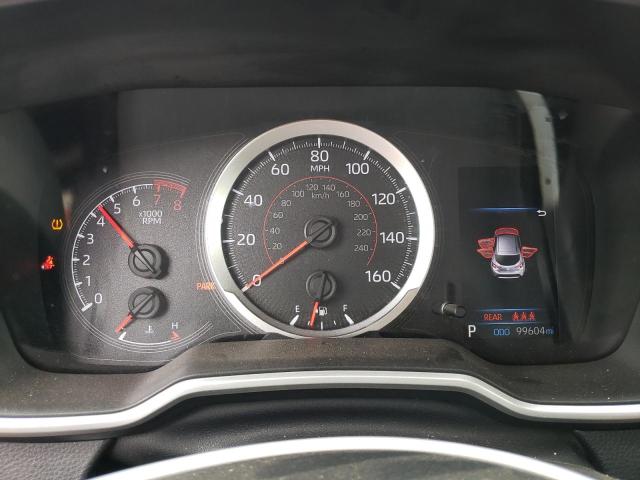 JTNK4RBE3K3003160 - 2019 TOYOTA COROLLA SE ORANGE photo 9