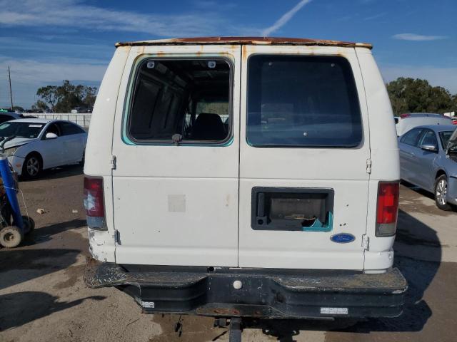 1FTEE14Y1THA59819 - 1996 FORD ECONOLINE E150 VAN WHITE photo 6