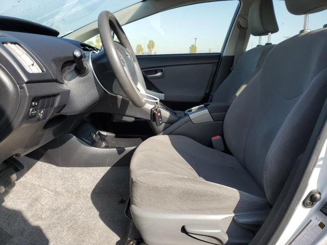 JTDKN3DU2F0451660 - 2015 TOYOTA PRIUS SILVER photo 7