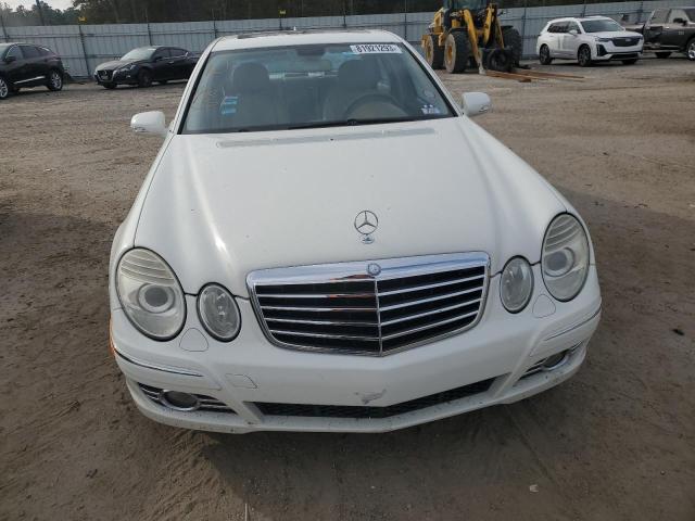 WDBUF56XX7B117406 - 2007 MERCEDES-BENZ E 350 WHITE photo 5