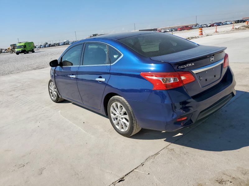 3N1AB7AP6KY208690 - 2019 NISSAN SENTRA S 蓝色 照片 2