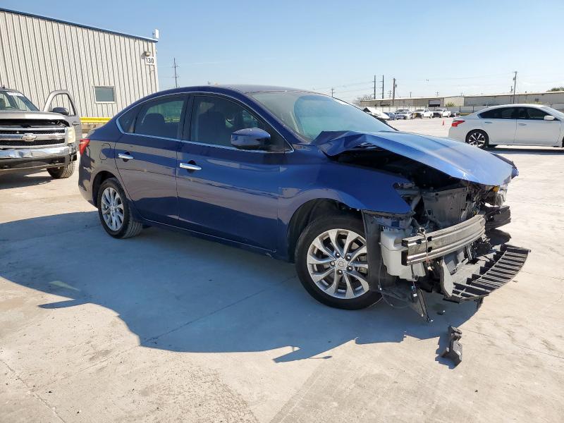 3N1AB7AP6KY208690 - 2019 NISSAN SENTRA S 蓝色 照片 4