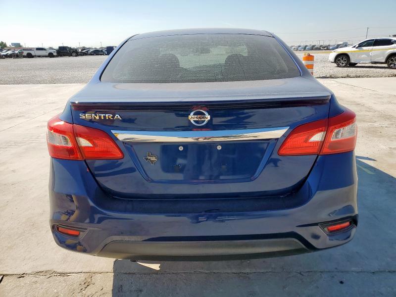 3N1AB7AP6KY208690 - 2019 NISSAN SENTRA S 蓝色 照片 6
