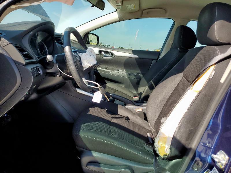 3N1AB7AP6KY208690 - 2019 NISSAN SENTRA S 蓝色 照片 7