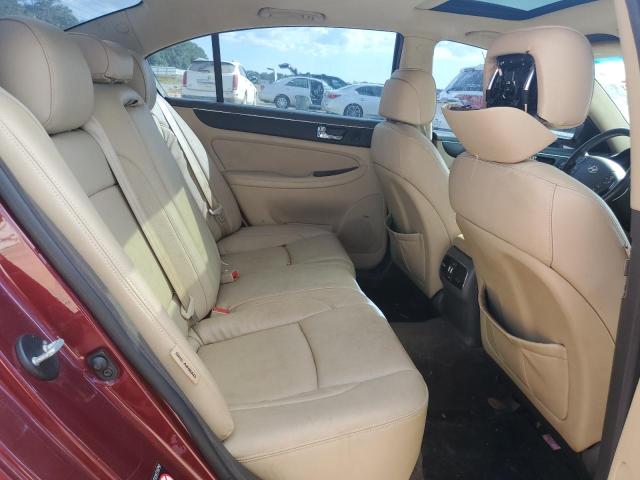 KMHGC4DE7BU133977 - 2011 HYUNDAI GENESIS 3.8L BURGUNDY photo 10