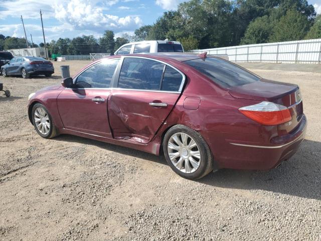 KMHGC4DE7BU133977 - 2011 HYUNDAI GENESIS 3.8L BURGUNDY photo 2