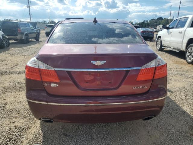 KMHGC4DE7BU133977 - 2011 HYUNDAI GENESIS 3.8L BURGUNDY photo 6