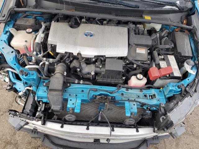 JTDKARFP7J3092383 - 2018 TOYOTA PRIUS PRIM ლურჯი ფოტო 11