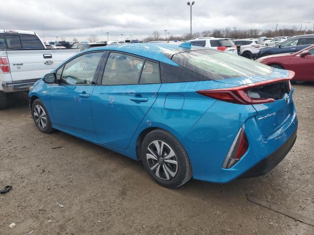 JTDKARFP7J3092383 - 2018 TOYOTA PRIUS PRIM ლურჯი ფოტო 2