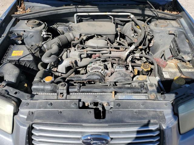 JF1SG63657H728325 - 2007 SUBARU FORESTER 2.5X Արծաթագույն լուսանկար 12