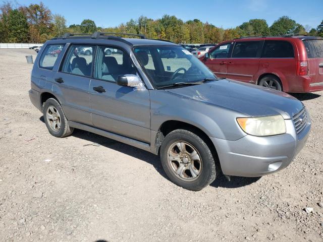 JF1SG63657H728325 - 2007 SUBARU FORESTER 2.5X Արծաթագույն լուսանկար 4