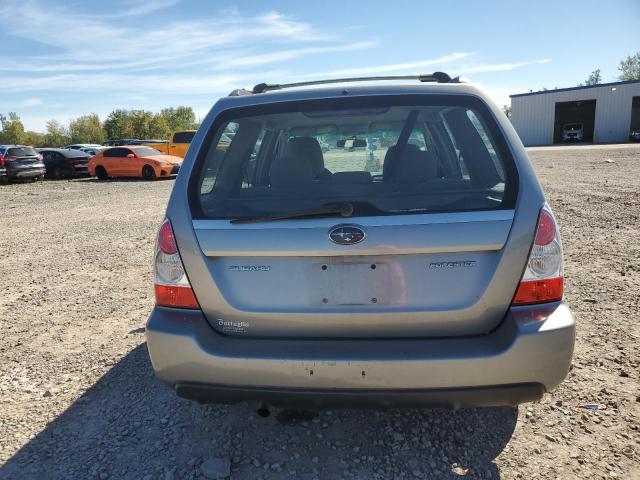 JF1SG63657H728325 - 2007 SUBARU FORESTER 2.5X Արծաթագույն լուսանկար 6