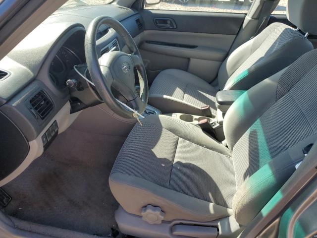 JF1SG63657H728325 - 2007 SUBARU FORESTER 2.5X Արծաթագույն լուսանկար 7