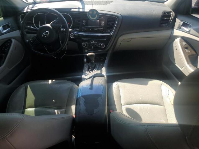 5XXGN4A75FG500522 - 2015 KIA OPTIMA EX BLACK photo 8