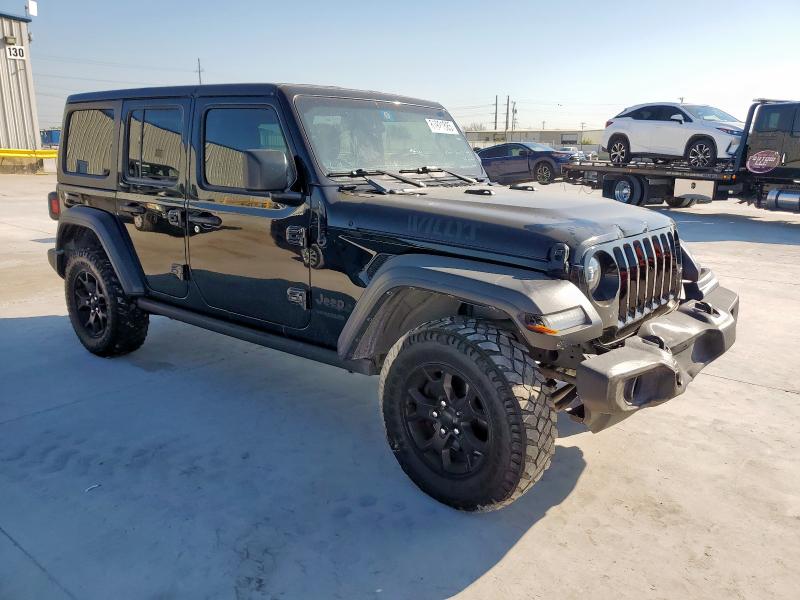 1C4HJXDN5LW159466 - 2020 JEEP WRANGLER UNLIMITED SPORT შავი ფოტო 4