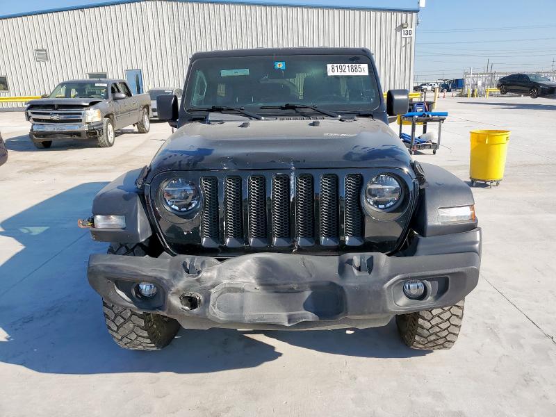 1C4HJXDN5LW159466 - 2020 JEEP WRANGLER UNLIMITED SPORT შავი ფოტო 5