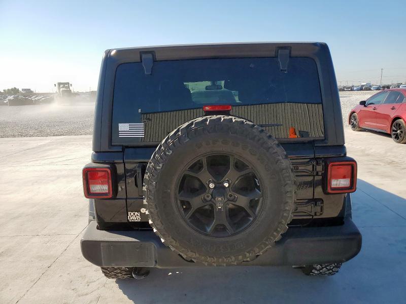 1C4HJXDN5LW159466 - 2020 JEEP WRANGLER UNLIMITED SPORT შავი ფოტო 6