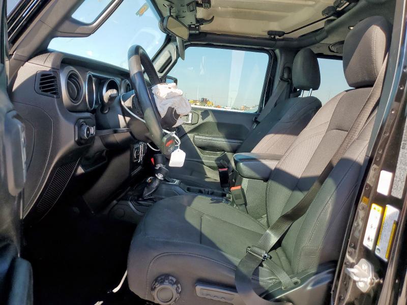 1C4HJXDN5LW159466 - 2020 JEEP WRANGLER UNLIMITED SPORT შავი ფოტო 7