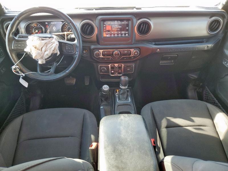 1C4HJXDN5LW159466 - 2020 JEEP WRANGLER UNLIMITED SPORT შავი ფოტო 8