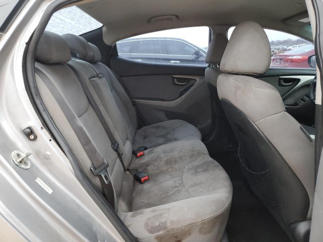 KMHDH4AE0BU099521 - 2011 HYUNDAI ELANTRA GLS GRAY photo 10