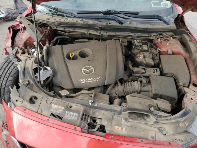 JM1BM1W39F1240400 - 2015 MAZDA 3 GRAND TOURING RED photo 11