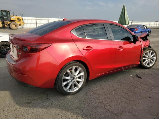 JM1BM1W39F1240400 - 2015 MAZDA 3 GRAND TOURING RED photo 3