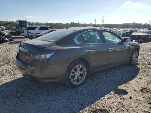 1N4AA5AP9EC476950 - 2014 NISSAN MAXIMA S BROWN photo 3