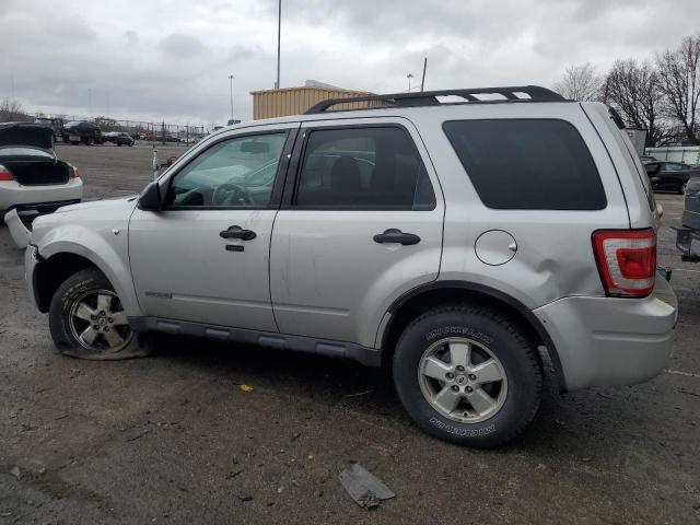 1FMCU93148KA34481 - 2008 FORD ESCAPE XLT SILVER photo 2