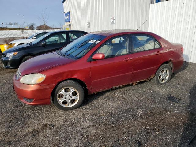 1NXBR38E64Z291341 - 2004 TOYOTA COROLLA CE RED photo 1