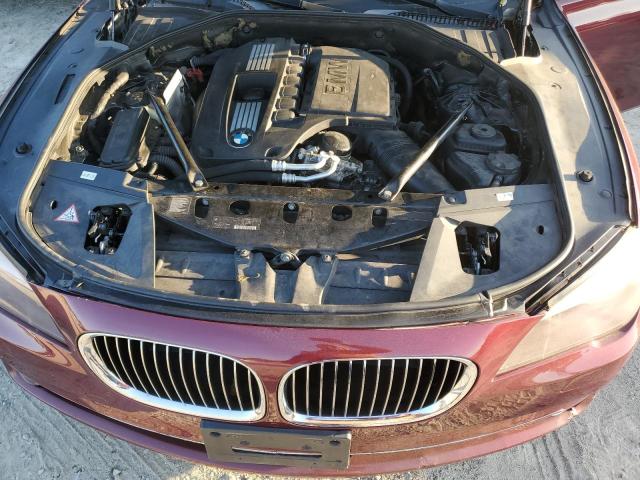 WBAKA4C59CC613366 - 2012 BMW 740 I RED photo 11