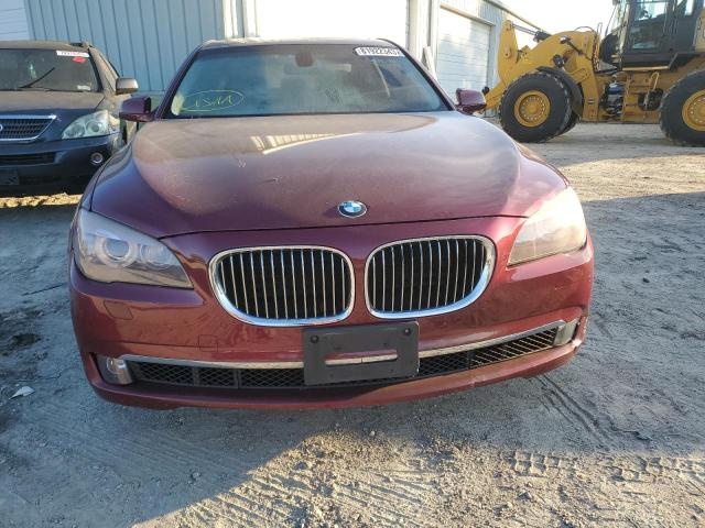 WBAKA4C59CC613366 - 2012 BMW 740 I RED photo 5