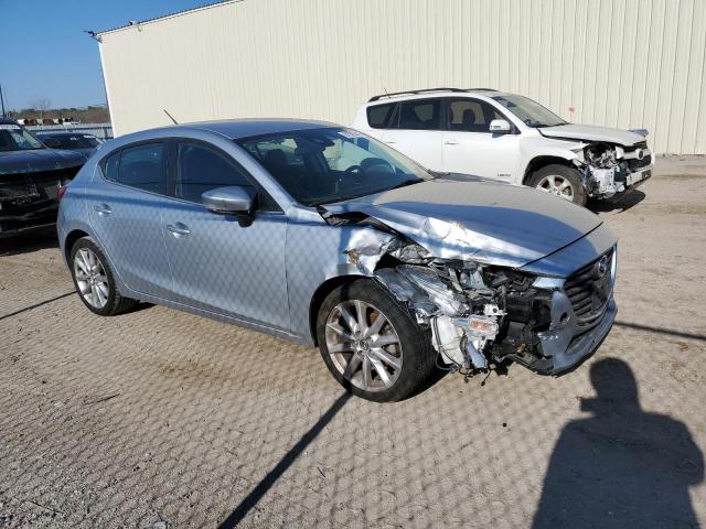 3MZBN1L77HM117461 - 2017 MAZDA 3 TOURING SILVER photo 4