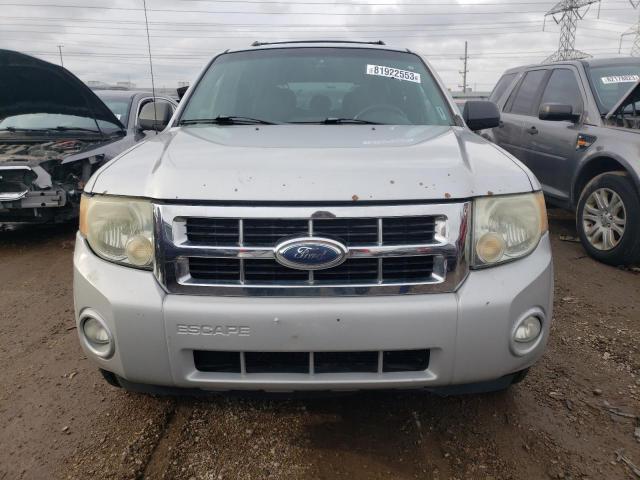 1FMCU93198KA68965 - 2008 FORD ESCAPE XLT SILVER photo 5