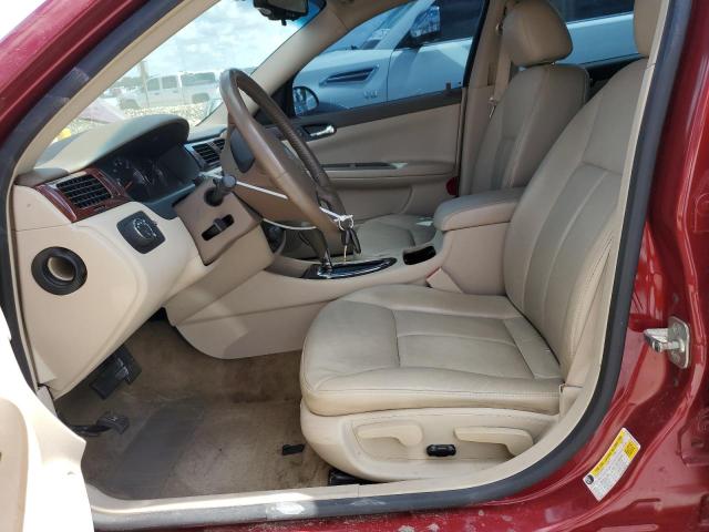 2G1WT58KX81223322 - 2008 CHEVROLET IMPALA LT 红色 照片 7