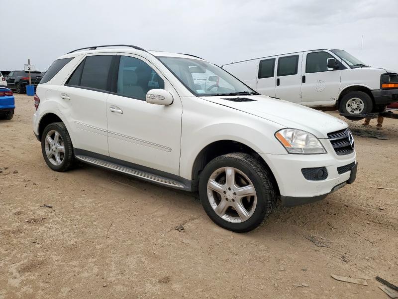 4JGBB86E48A366484 - 2008 MERCEDES-BENZ ML 350 WHITE photo 4