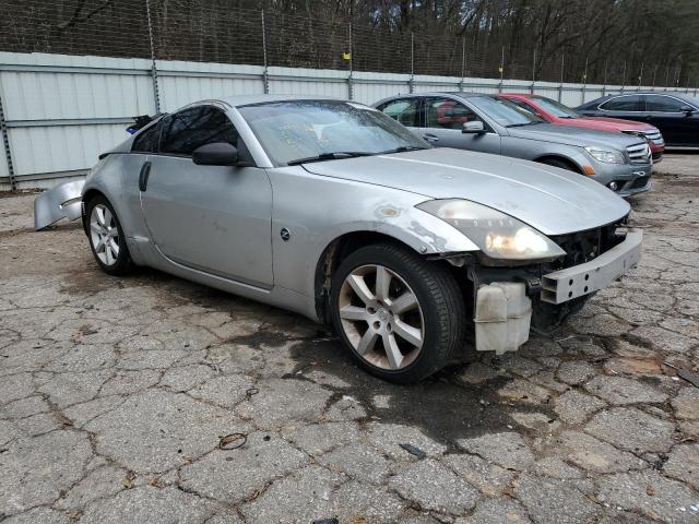 JN1AZ34D53T102683 - 2003 NISSAN 350Z COUPE SILVER photo 4