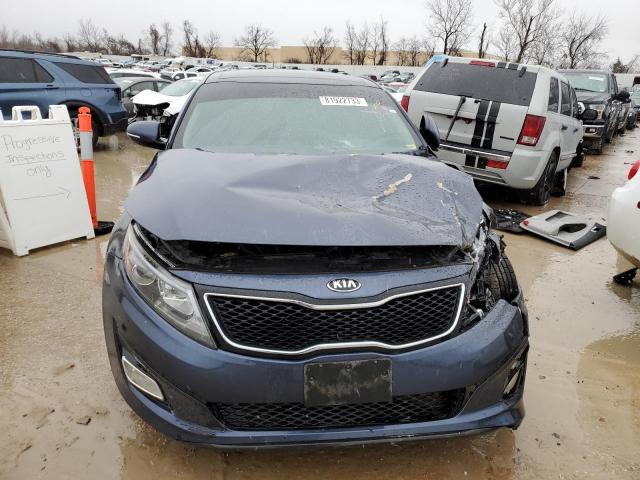 5XXGN4A79FG414825 - 2015 KIA OPTIMA EX BLUE photo 5