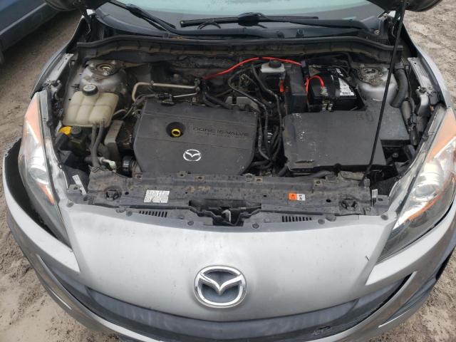 JM1BL1SF2A1241626 - 2010 MAZDA 3 I SILVER photo 11