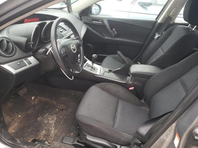 JM1BL1SF2A1241626 - 2010 MAZDA 3 I SILVER photo 7