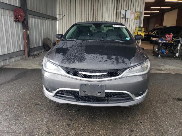 1C3CCCCB7FN707079 - 2015 CHRYSLER 200 C GRAY photo 5