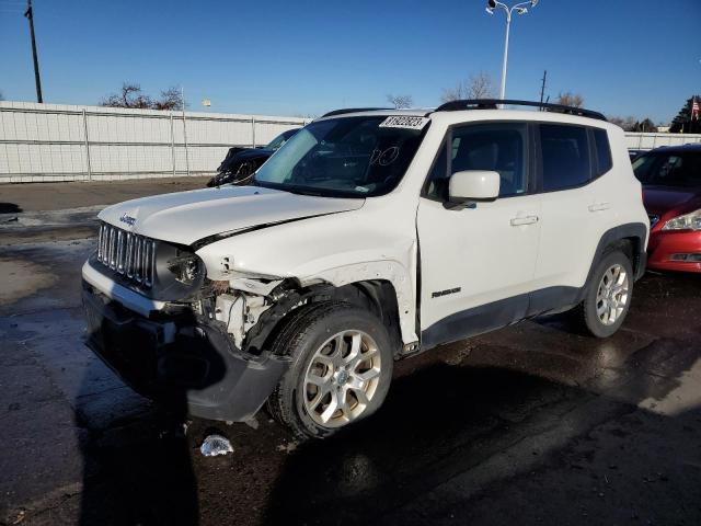 ZACCJBBT0FPB69558 - 2015 JEEP RENEGADE LATITUDE WHITE photo 1