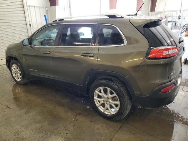 1C4PJMCB8EW259985 - 2014 JEEP CHEROKEE LATITUDE GREEN photo 2