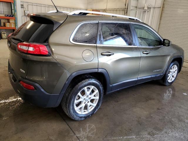 1C4PJMCB8EW259985 - 2014 JEEP CHEROKEE LATITUDE GREEN photo 3