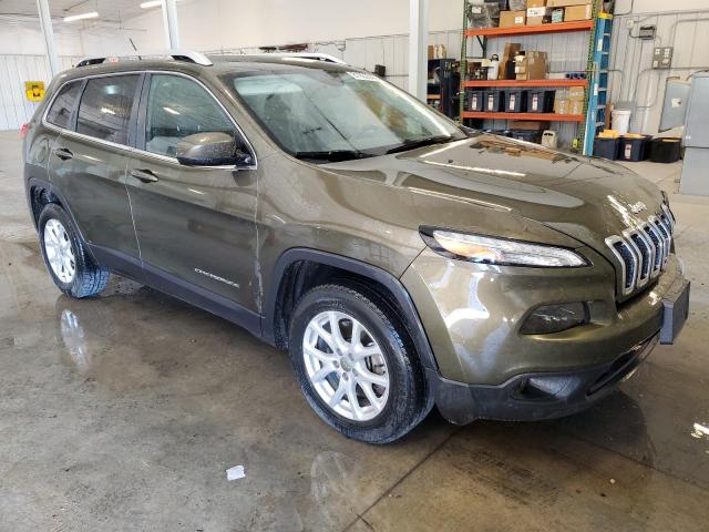 1C4PJMCB8EW259985 - 2014 JEEP CHEROKEE LATITUDE GREEN photo 4