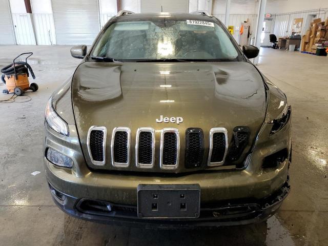1C4PJMCB8EW259985 - 2014 JEEP CHEROKEE LATITUDE GREEN photo 5