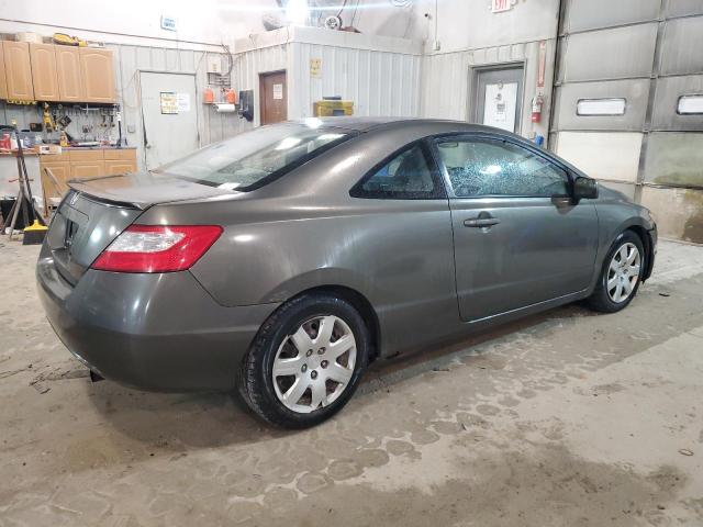 2HGFG12646H580033 - 2006 HONDA CIVIC LX GRAY photo 3