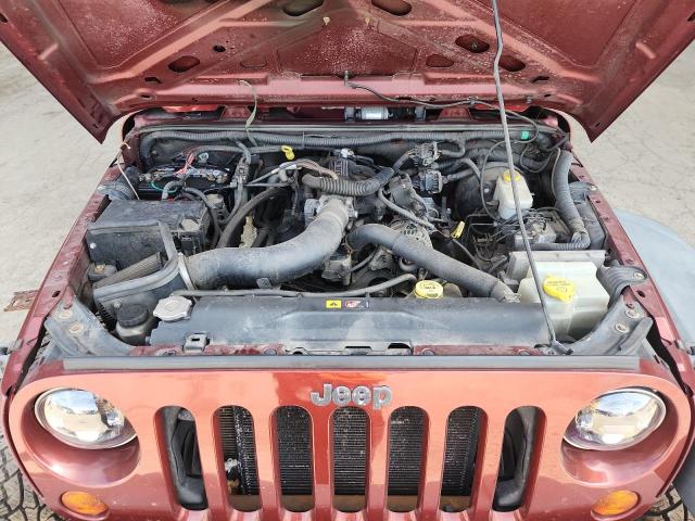 1J4AA2D16AL216879 - 2010 JEEP WRANGLER SPORT 勃艮第红 照片 11