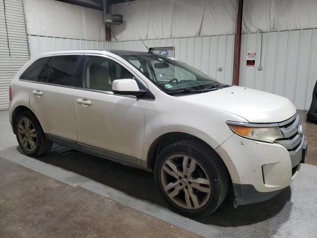 2FMDK3KC6BBA15958 - 2011 FORD EDGE LIMITED WHITE photo 4