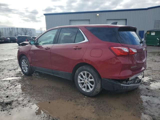 3GNAXSEV9JS595142 - 2018 CHEVROLET EQUINOX LT RED photo 2